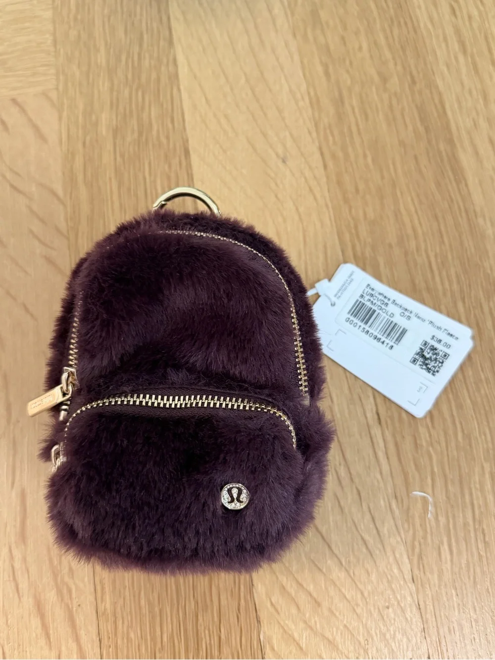 lululemon Plush Mini Backpack in Deep Plum